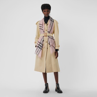 burberry coat silver