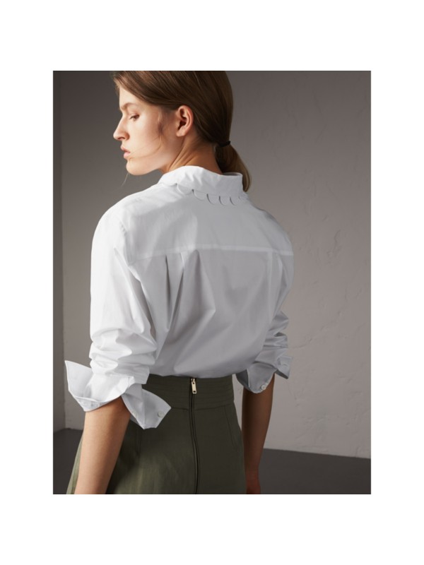 scalloped shirt