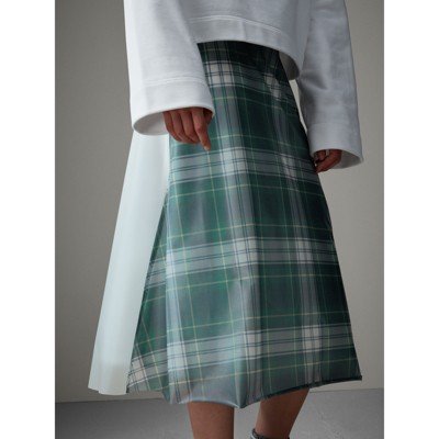 burberry pattern skirt