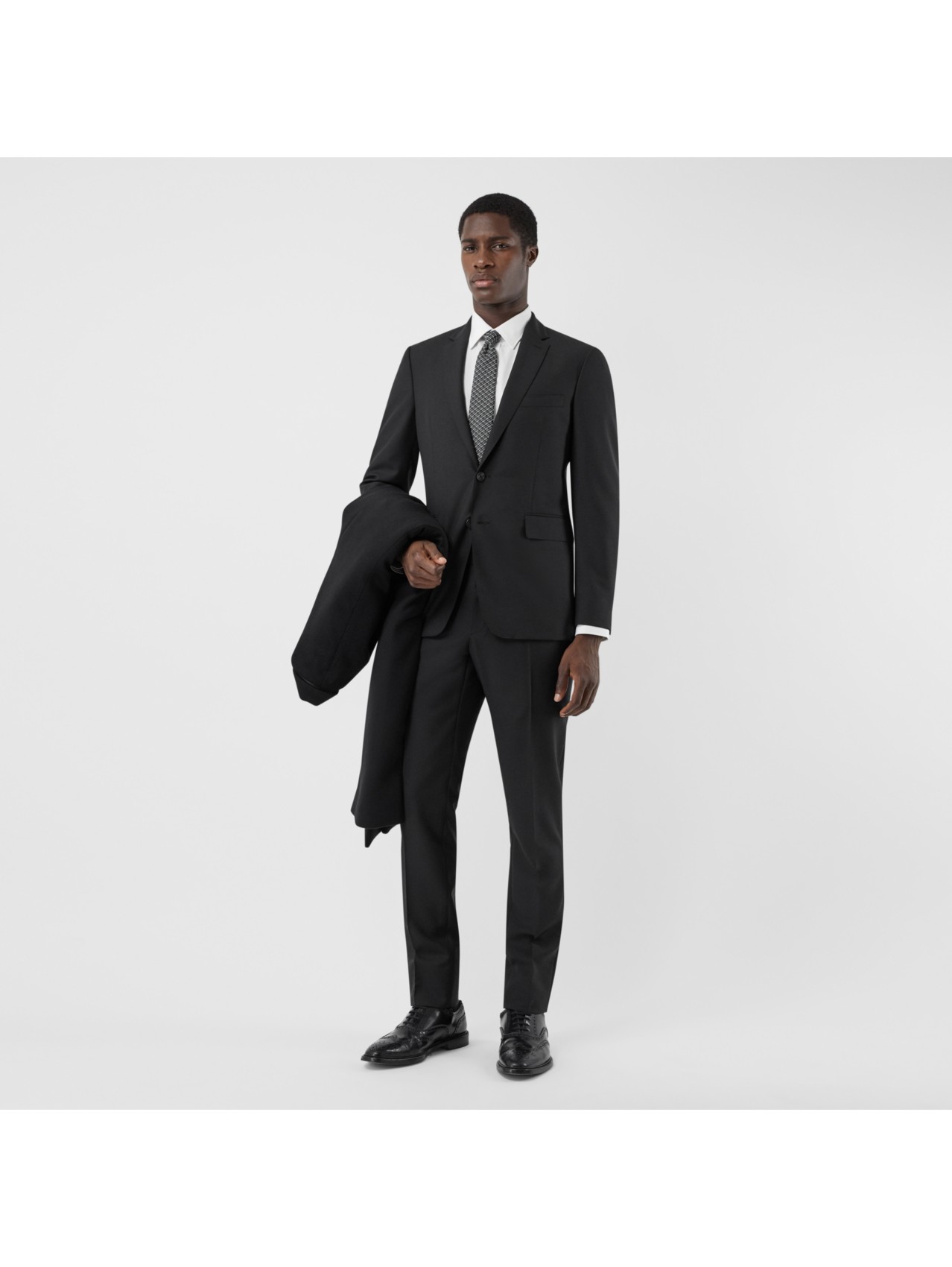 Slim Fit Wool Mohair Suit in - Men | Burberry® Official