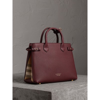 burberry bag red