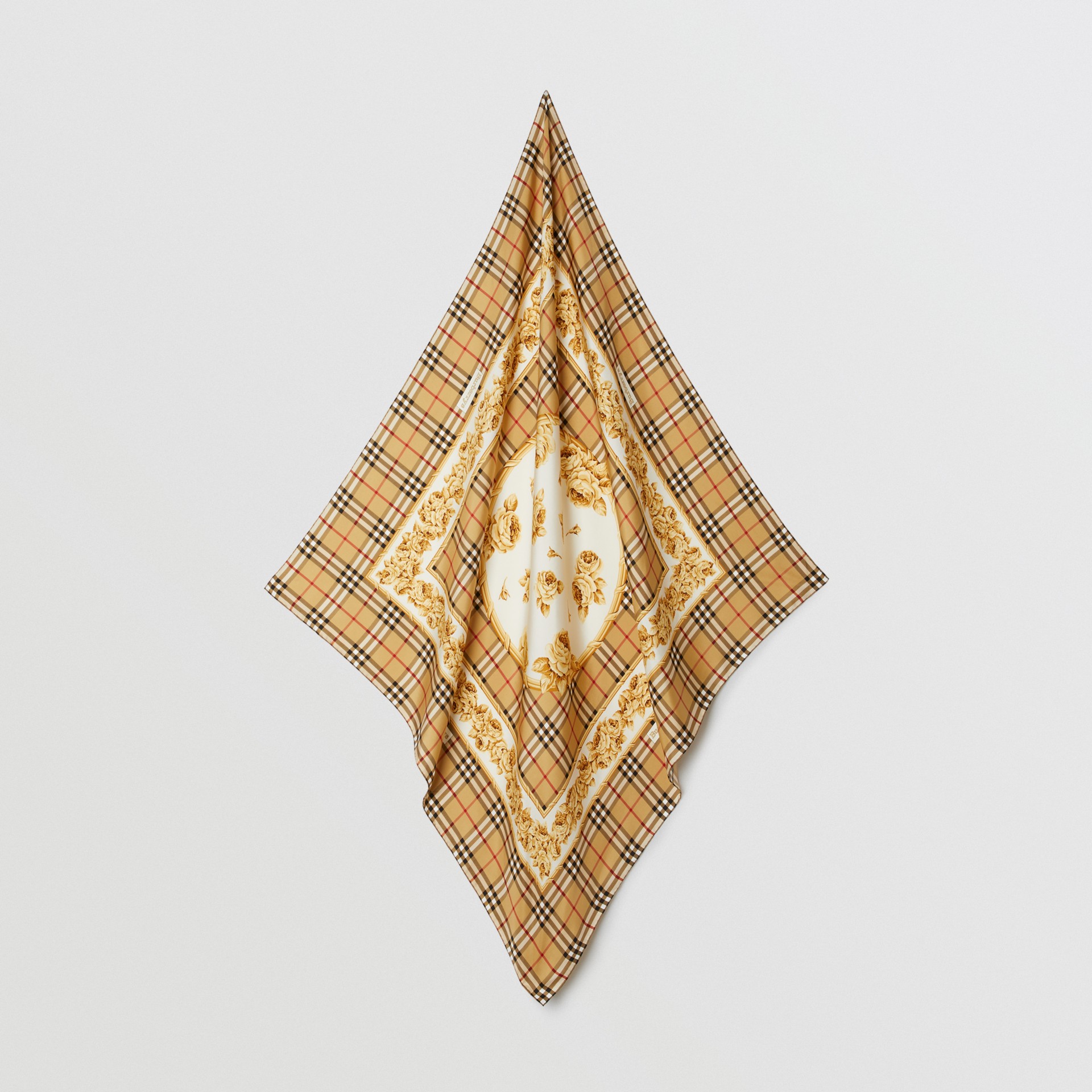 典藏围巾印花丝质方巾