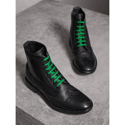 burberry brogue boots