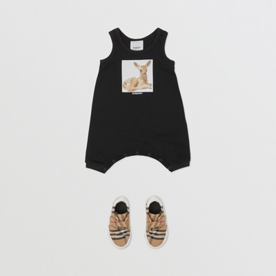 burberry print jumpsuit