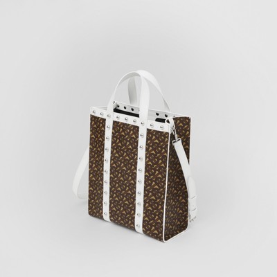 burberry tote bag white