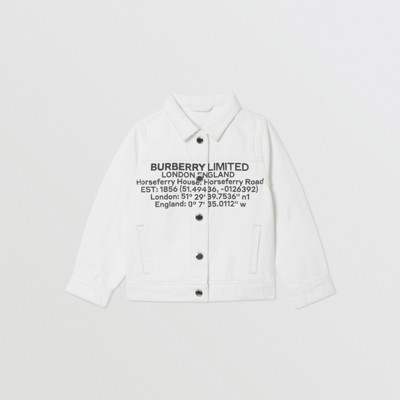 Japanese Denim Jacket in Natural White 