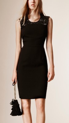 burberry inspired bodycon dress