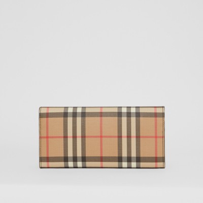 burberry women's check wallet