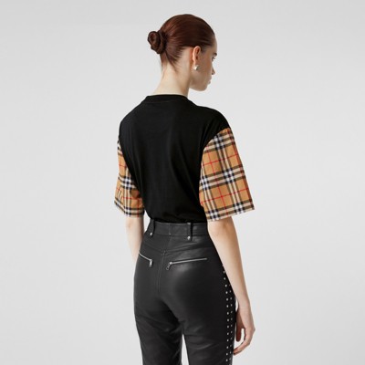 black burberry shirt