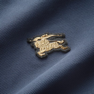 burberry polo gold logo