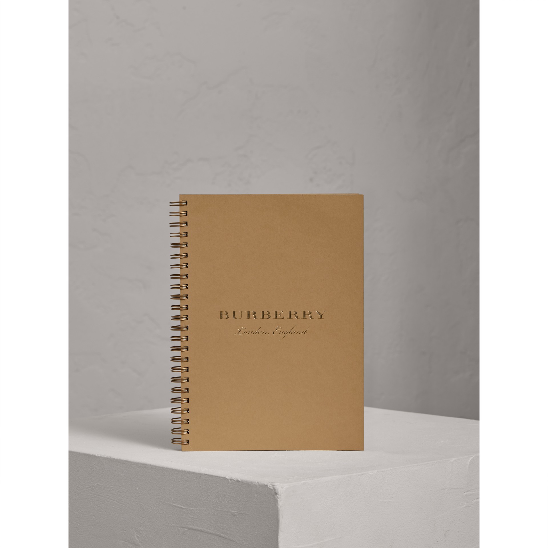 A5 Notebook Refill in Honey | Burberry United Kingdom