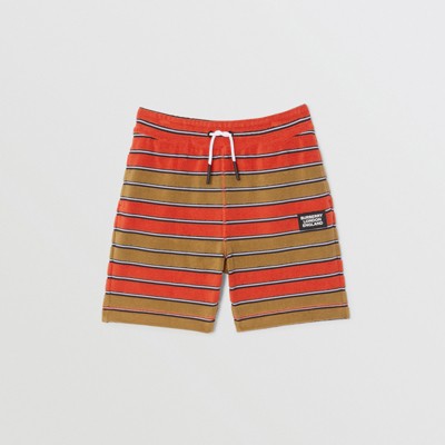 burberry shorts red
