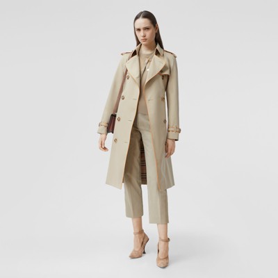 burberry trench coat material
