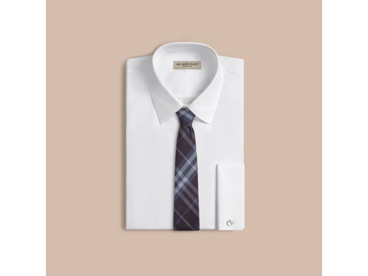 Modern Cut Check Silk Tie | Burberry