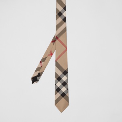 burberry woven silk tie