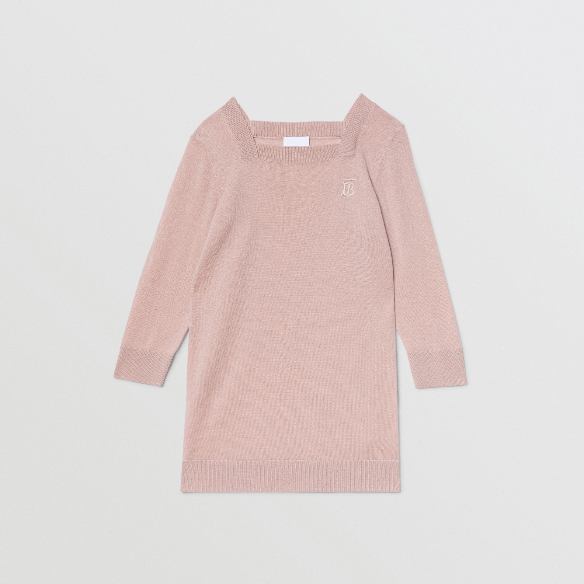 pink cashmere sweater dress