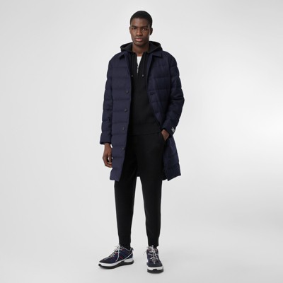 puffer wool coat