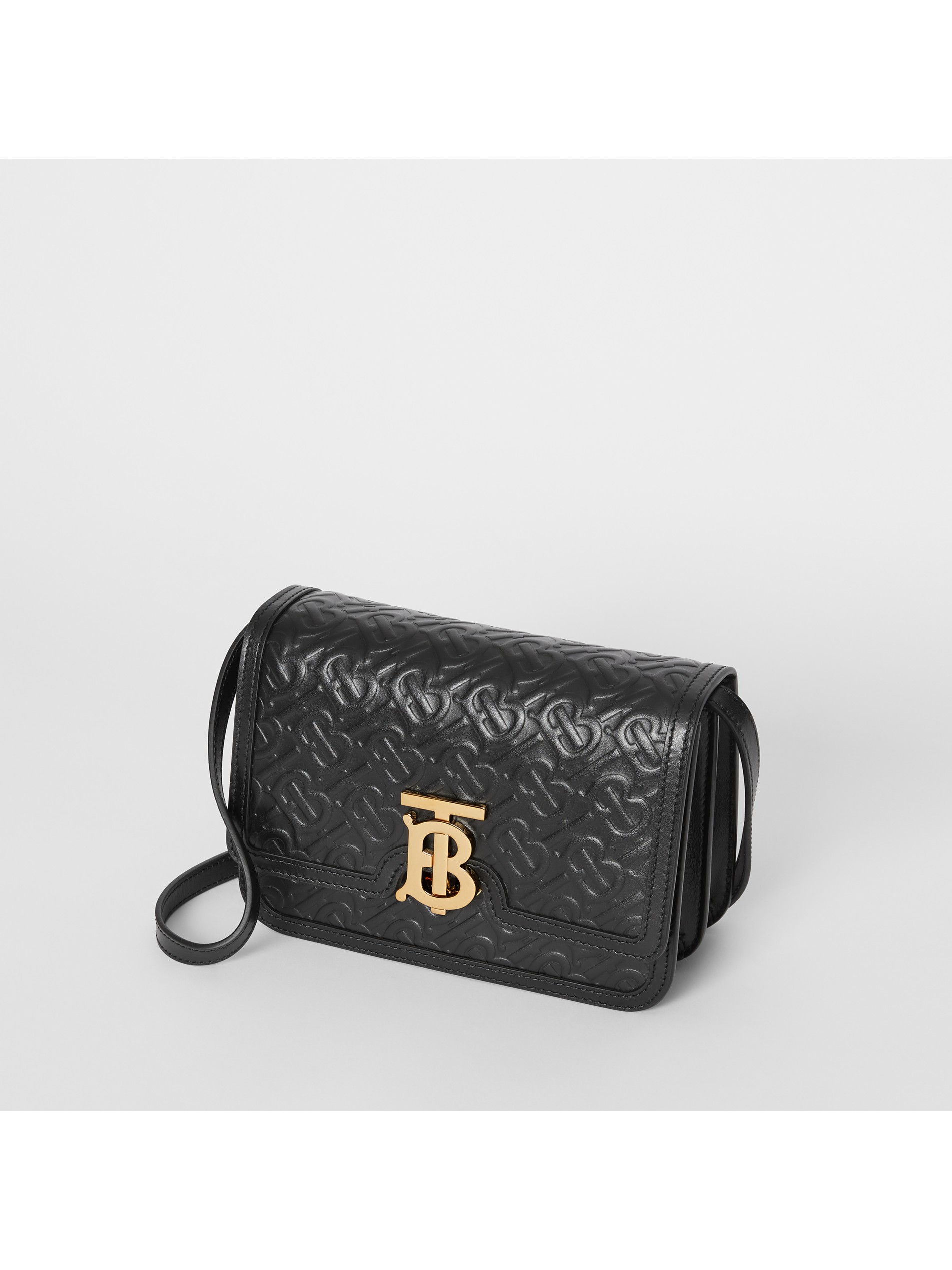 tb 小号专属标识皮革锁扣包