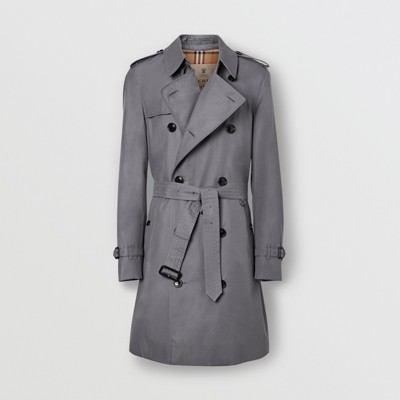 burberry trench coat grey