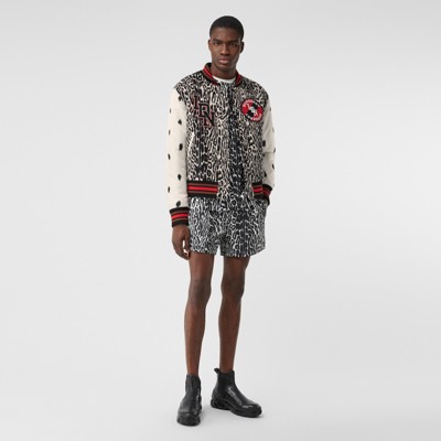 burberry leopard coat