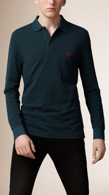 Cotton Jersey Double Dyed Polo Shirt