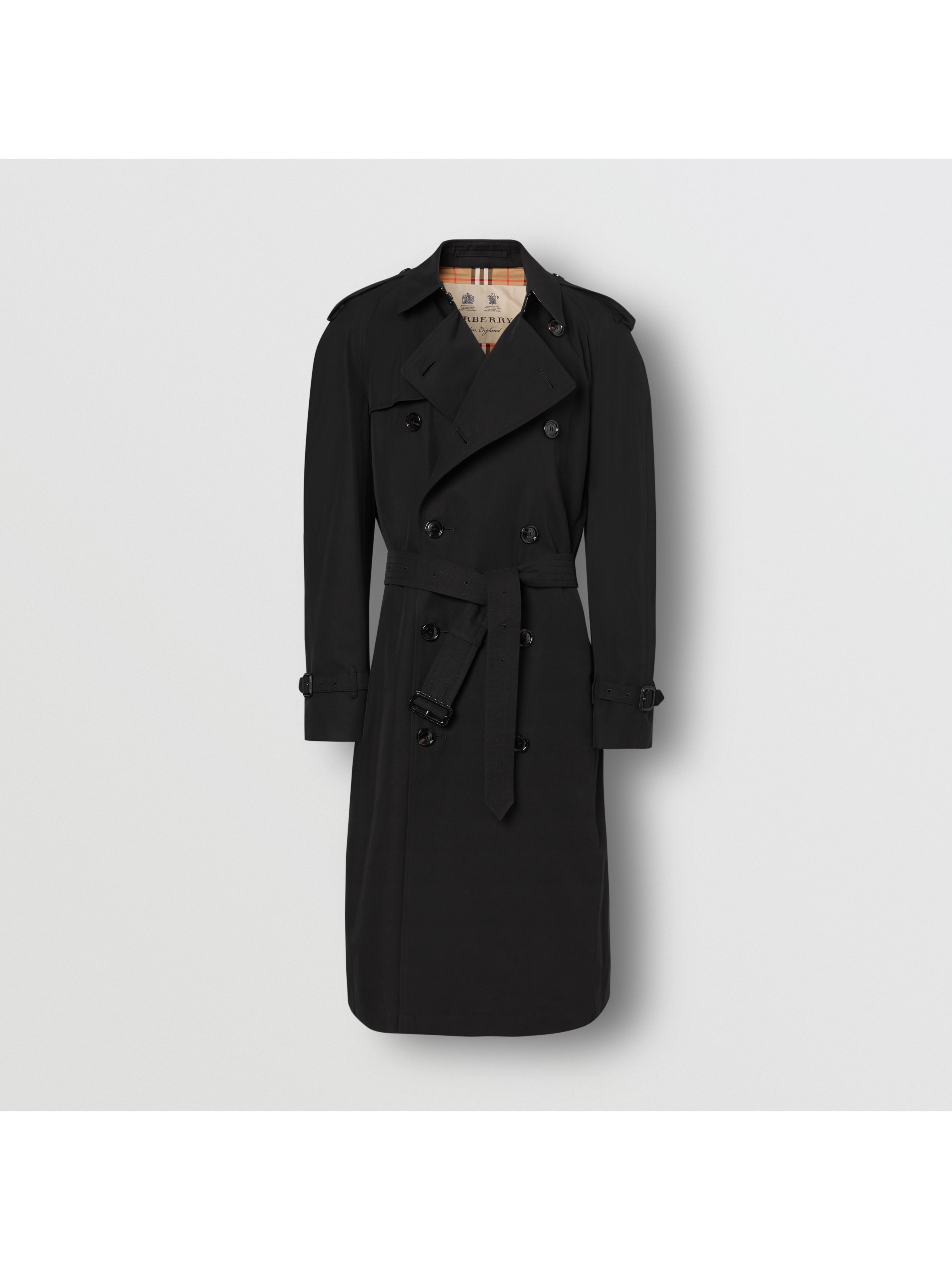 黑色 威斯敏斯特版型 - heritage trench 风衣 产品图片31