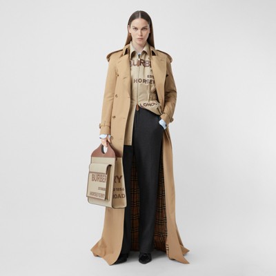 burberry long trench coat
