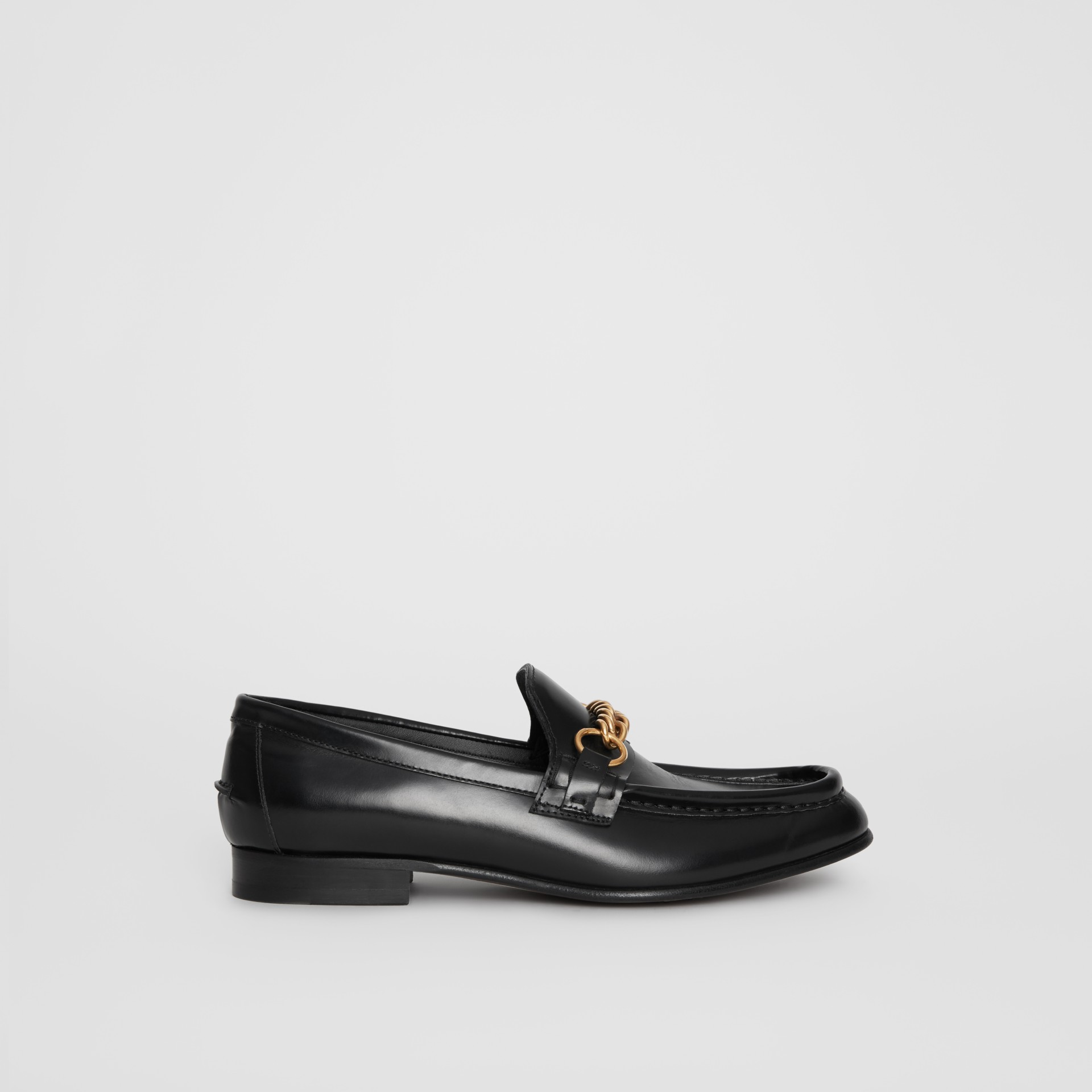 via spiga yania chain link leather loafer