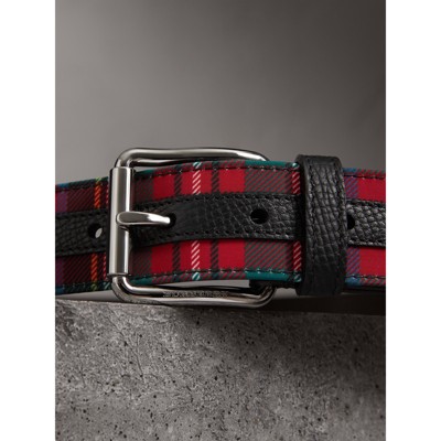 burberry belt red