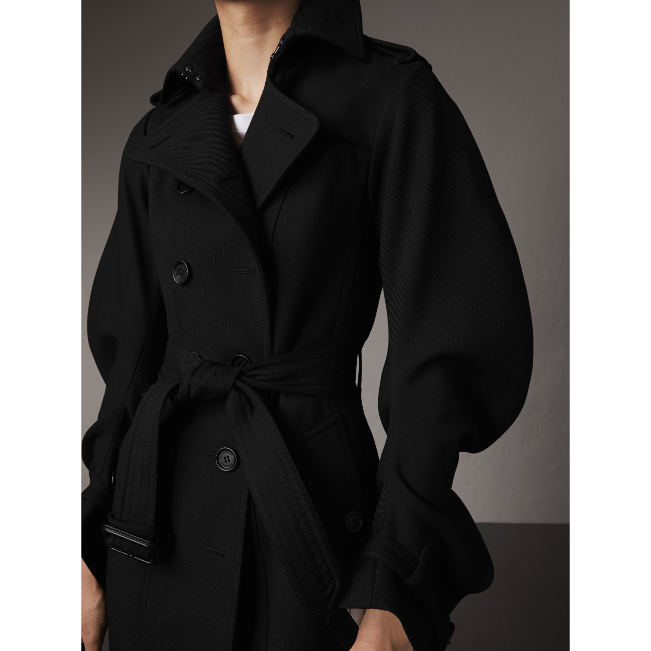 wool trench coat