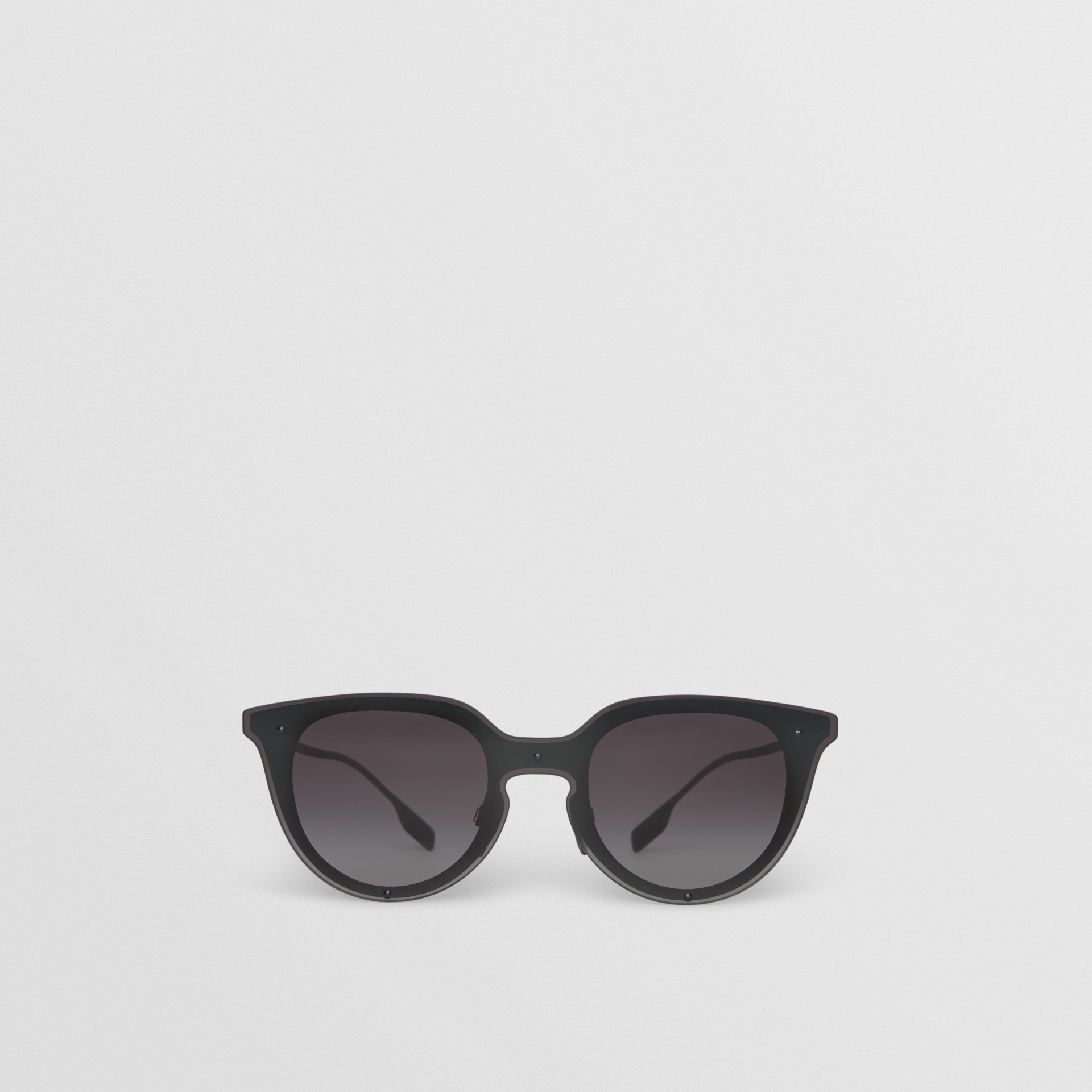 burberry keyhole round frame sunglasses
