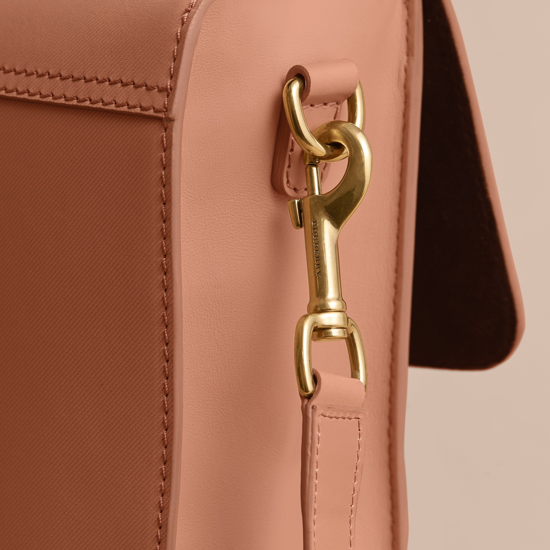 The Medium DK88 Satchel in Pale Clementine Men Burberry United States