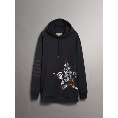 black burberry hoodie