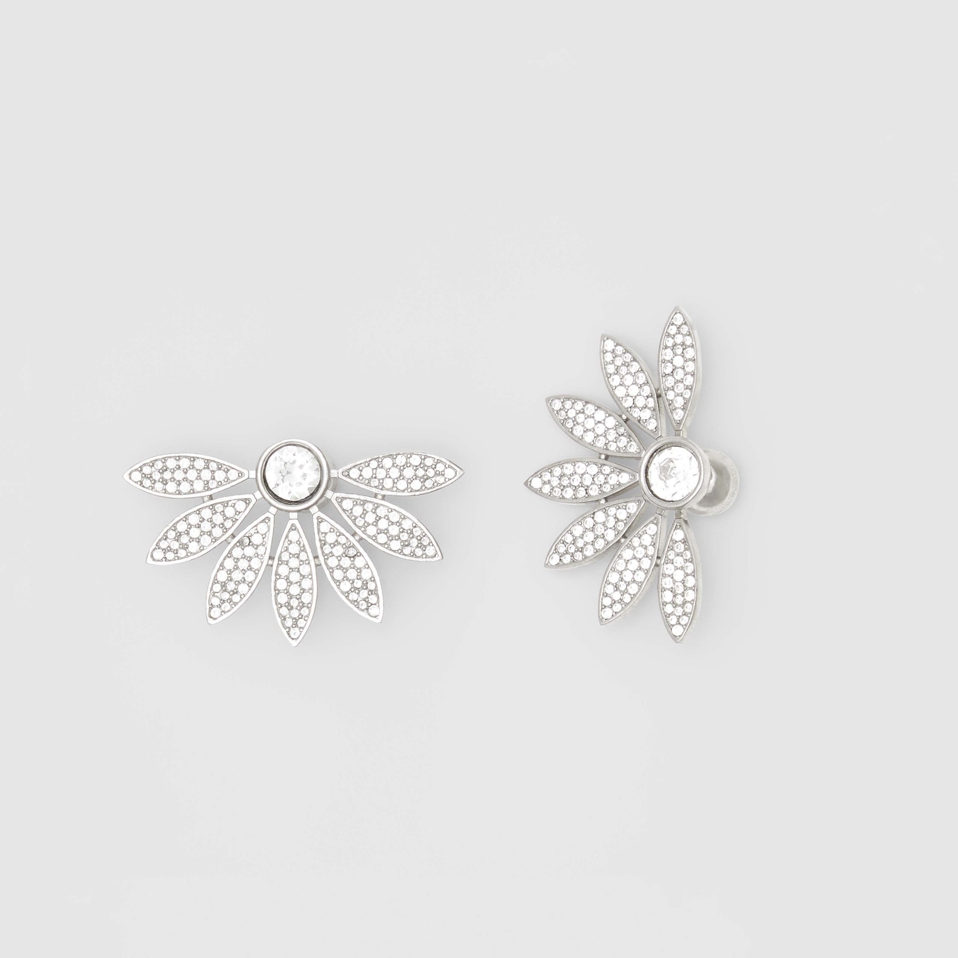 Crystal Halfdaisy Stud Earrings Women Burberry United States