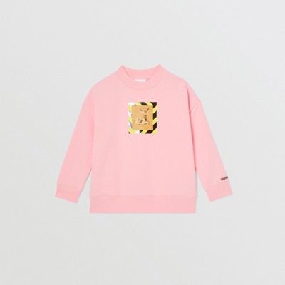 burberry pink sweatshirt