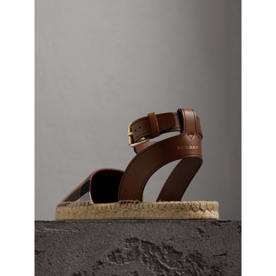 burberry espadrille sandals