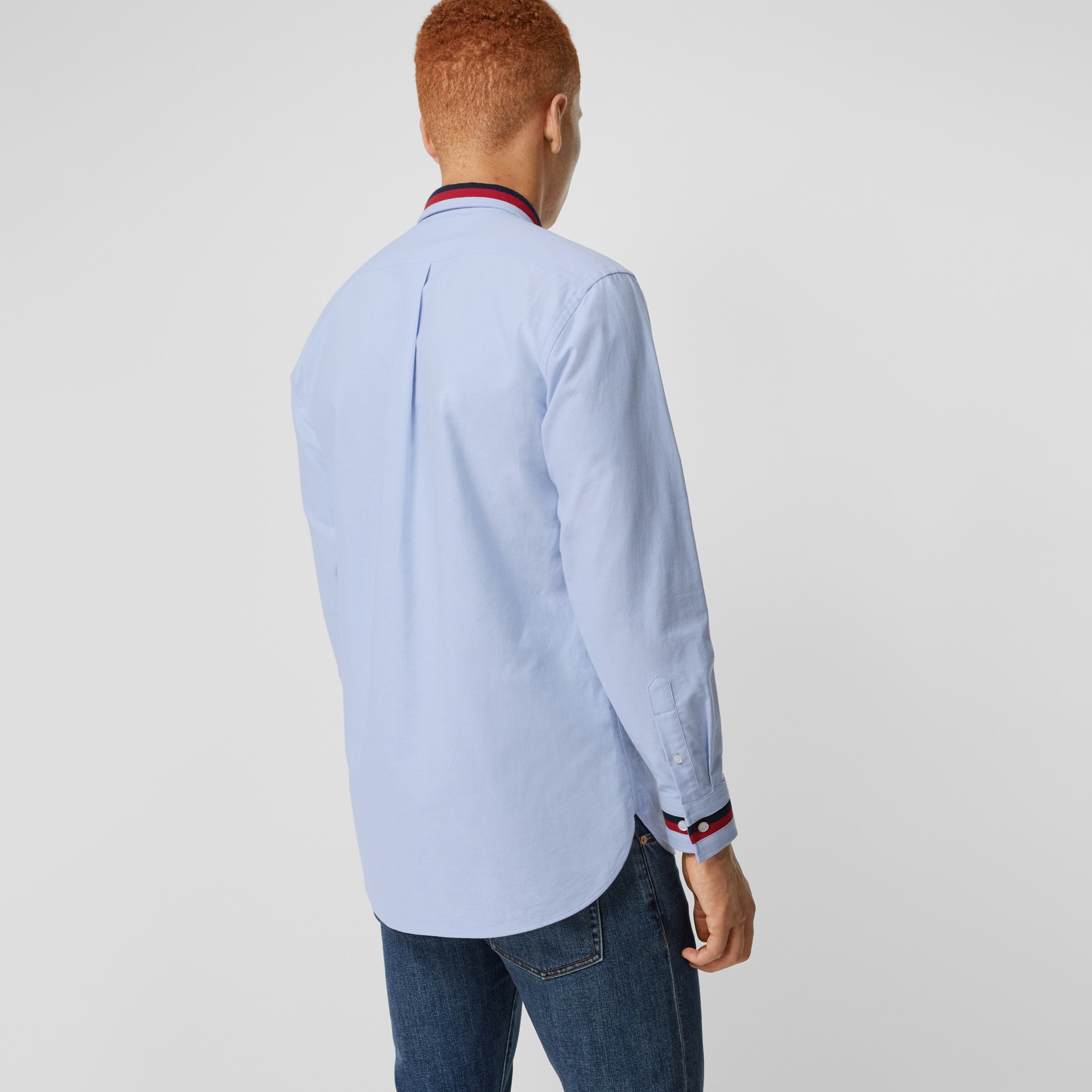 cornflower blue mens shirt