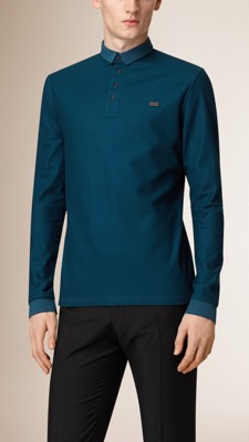 Long Sleeve Polo Shirt