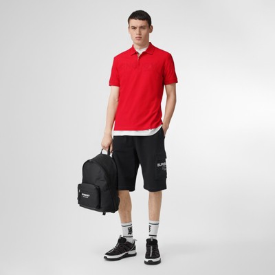 burberry pique polo shirt