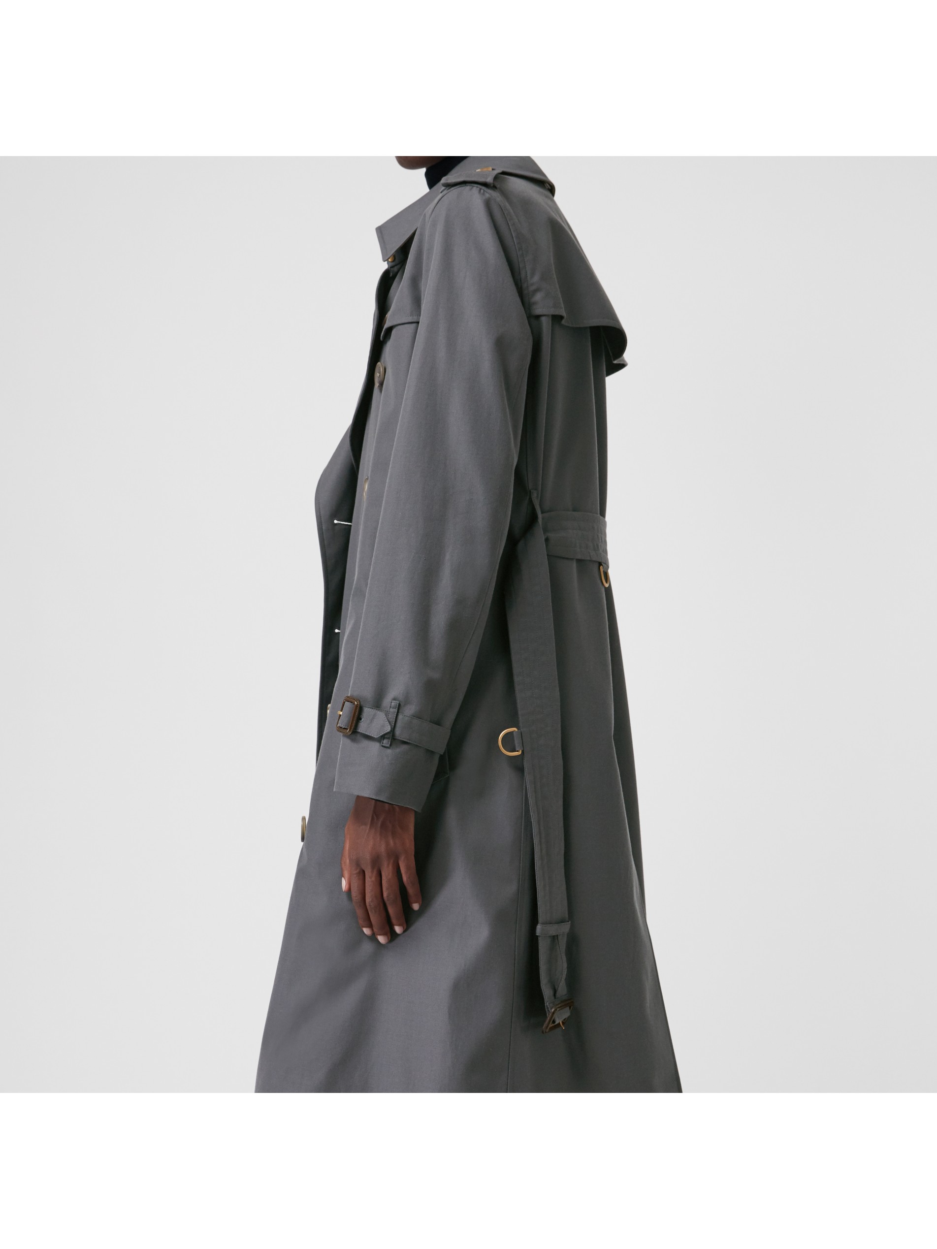 中灰色 肯辛顿版型 - 长款 heritage trench 风衣 产品图片51