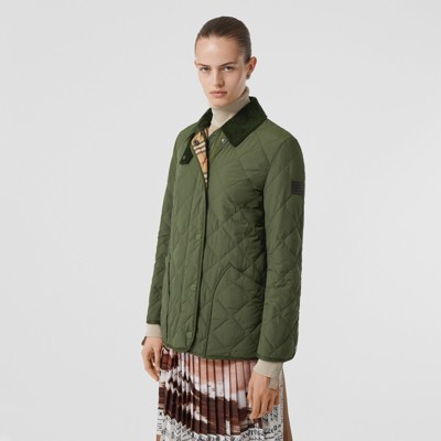burberry cotswold quilted barn jacket
