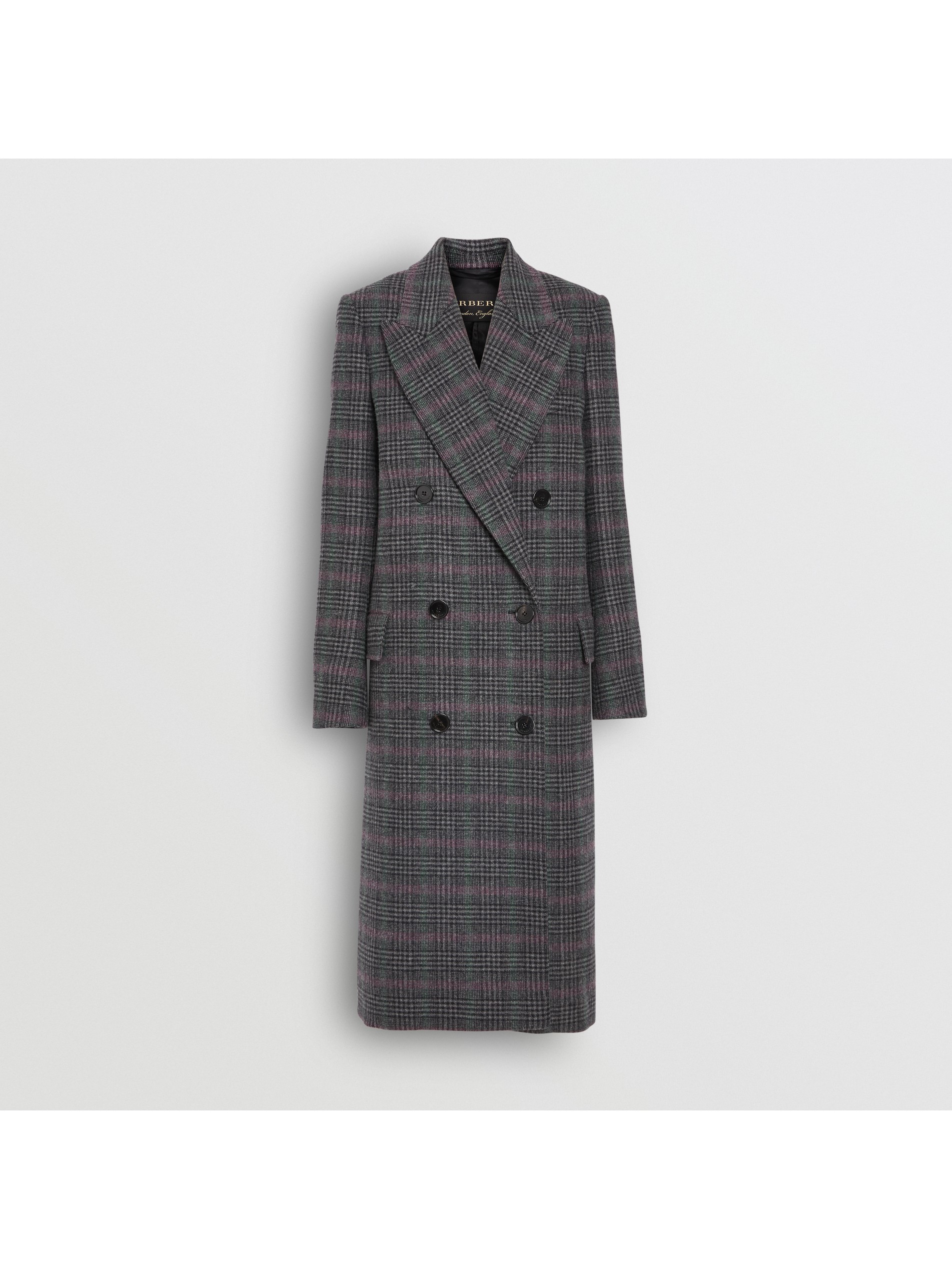 威尔士亲王格纹羊毛量裁大衣 产品图片31