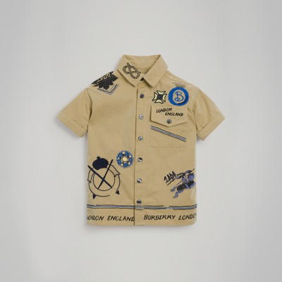 burberry shirt kids sale