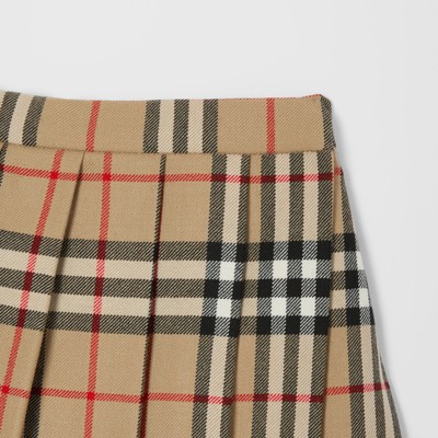 burberry wrap skirt