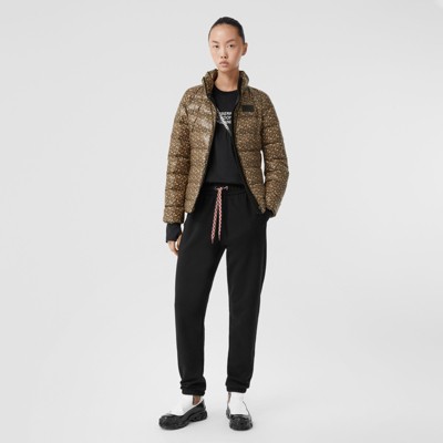 nylon puffer jacket women's