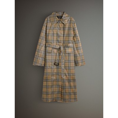 burberry robe womens