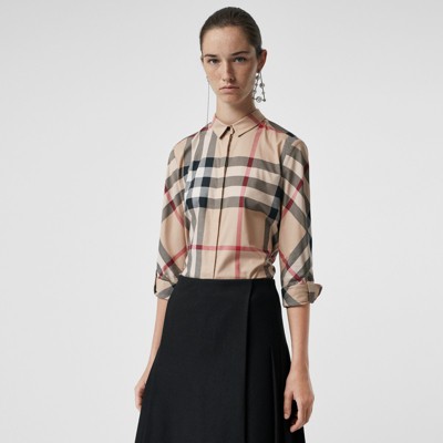 burberry shirts for ladies