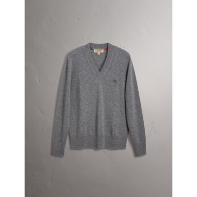 burberry sweater grey