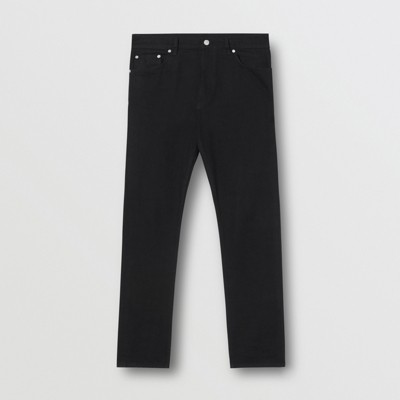 burberry jeans mens black