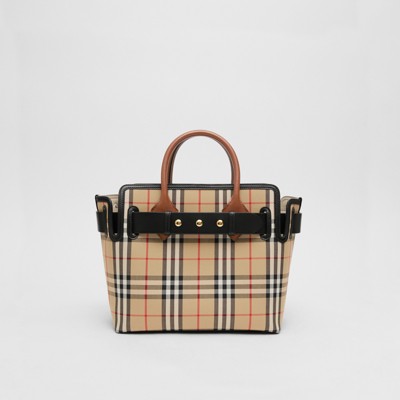 burberry vintage check belt bag